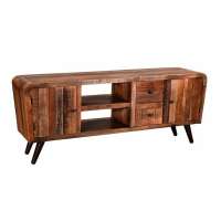 Modern Design Reclaimed Wood Tv Cabinet