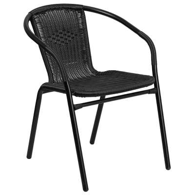 Outdoor chairs 30 restaurant outdoor indoor rattan/ wicker chairs garden stack-able chairs