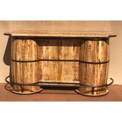 BAR COUNTER WOODEN MANGO , SUPER BAR COUNTER FOR HOME AND BAR FURNITURE