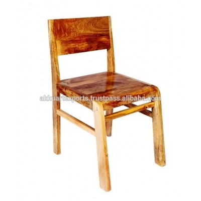 RETRO BEST QUALITY MANGO WOOD DINING CHAIR , SOLID WOOD DINING CHAIR NATURAL FINISHED