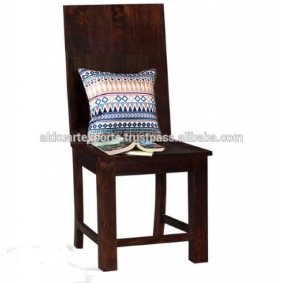 HANDY SOLID WOOD MANGO DINING CHAIR , SUPER QUALITY  DINING CHAIR TEAK FINISHED